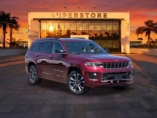 Velvet Red Pearlcoat 2021 Jeep Grand Cherokee L Overland
