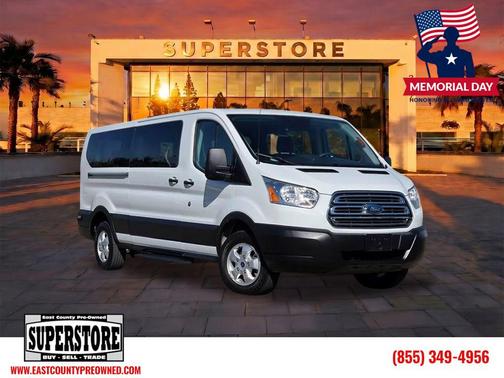 Oxford White 2018 Ford Transit-350 XLT