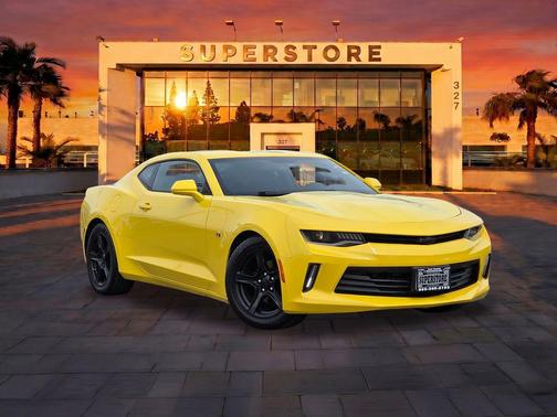 Bright Yellow 2017 Chevrolet Camaro 1LT