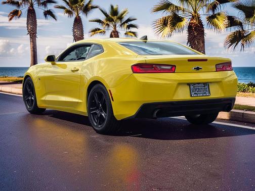 Bright Yellow 2017 Chevrolet Camaro 1LT