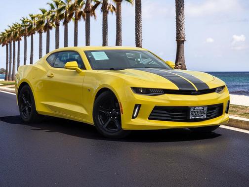Bright Yellow 2017 Chevrolet Camaro 1LT