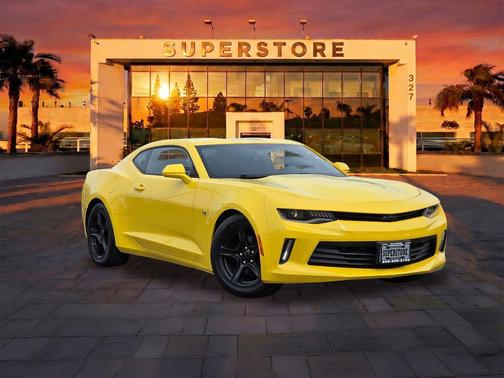 Bright Yellow 2017 Chevrolet Camaro 1LT