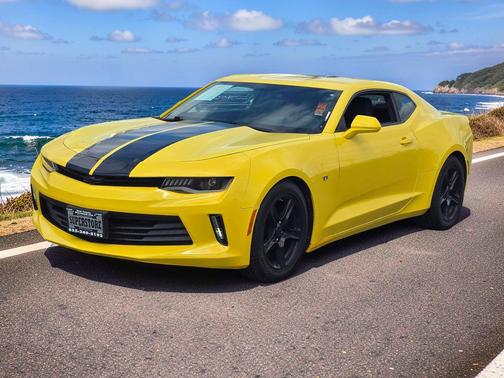 Bright Yellow 2017 Chevrolet Camaro 1LT
