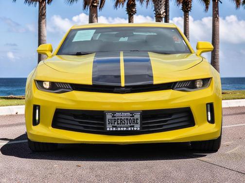 Bright Yellow 2017 Chevrolet Camaro 1LT