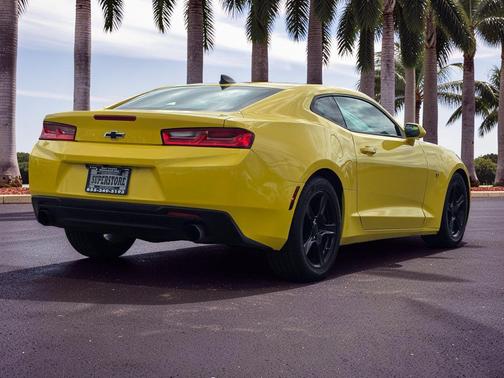 Bright Yellow 2017 Chevrolet Camaro 1LT