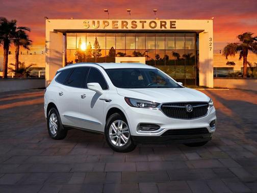 Summit White 2019 Buick Enclave Essence