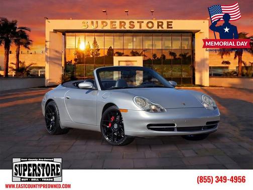 Silver 2000 Porsche 911 Carrera (M6)