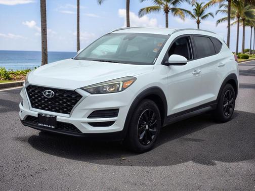 Cream White 2020 Hyundai TUCSON Value