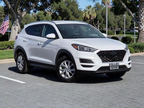 Cream White 2020 Hyundai TUCSON Value