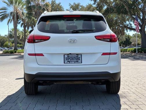 Cream White 2020 Hyundai TUCSON Value