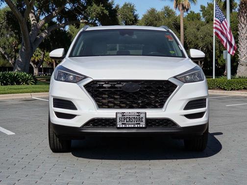 Cream White 2020 Hyundai TUCSON Value