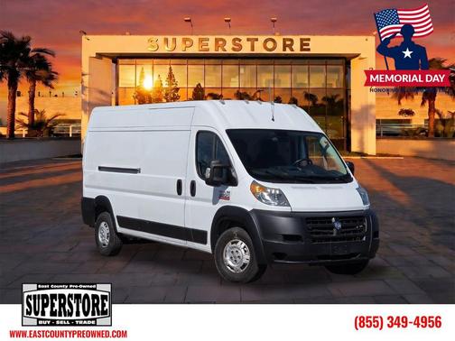 Bright White Clearcoat 2014 RAM ProMaster 3500 High Roof