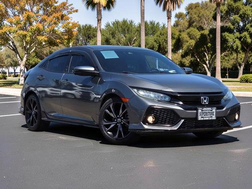 Polished Metal Metallic 2018 Honda Civic Sport Touring