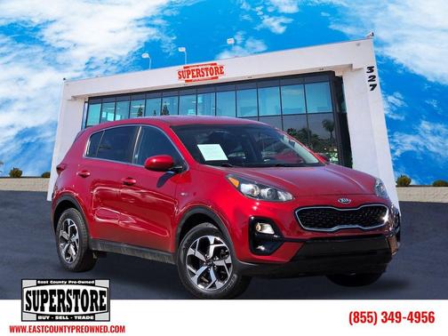 Hyper Red 2021 Kia Sportage LX