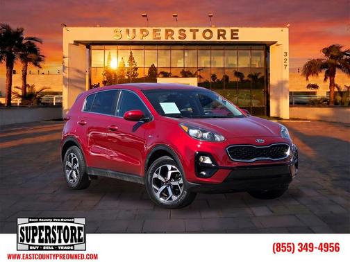 Hyper Red 2021 Kia Sportage LX