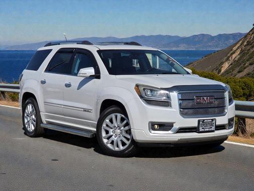 White Frost Tricoat 2016 GMC Acadia Denali