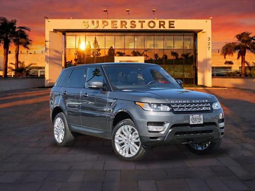 Gray 2016 Land Rover Range Rover Sport 3.0L Turbocharged Diesel HSE Td6
