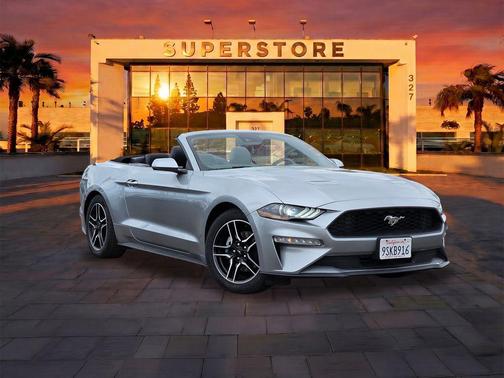 Iconic Silver 2022 Ford Mustang EcoBoost Premium