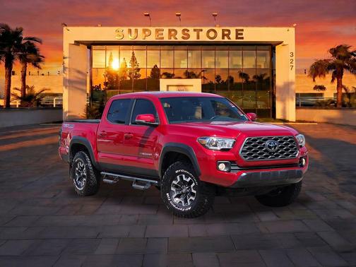 Barcelona Red Metallic 2020 Toyota Tacoma TRD Off Road