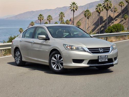 Champagne Frost Pearl 2013 Honda Accord LX