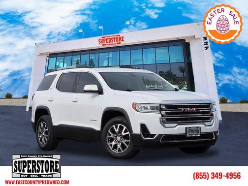 Summit White 2020 GMC Acadia FWD SLE