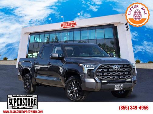 Magnetic Gray Metallic 2023 Toyota Tundra Platinum
