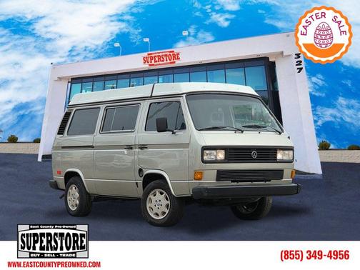 Silver 1987 Volkswagen Vanagon GL Camper