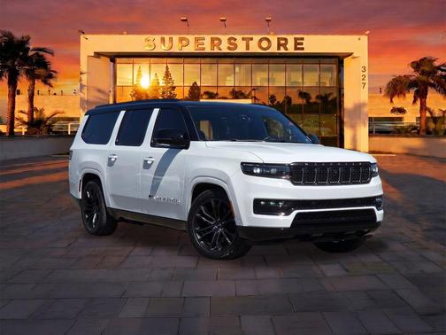 Bright White Clearcoat 2024 Jeep Grand Wagoneer L Series II 4x4