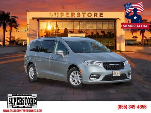 Billet Silver Metallic Clearcoat 2021 Chrysler Pacifica Touring L