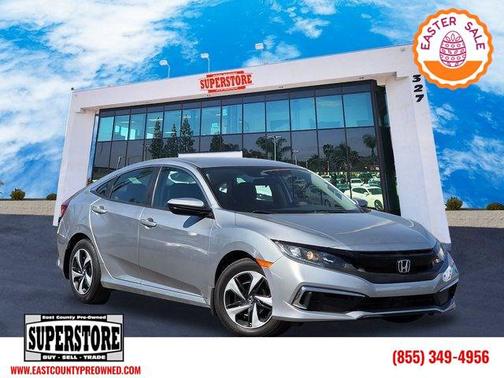 Lunar Silver Metallic 2019 Honda Civic LX