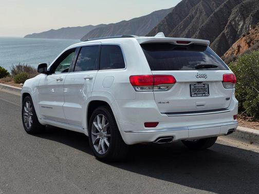 Bright White Clearcoat 2015 Jeep Grand Cherokee Summit