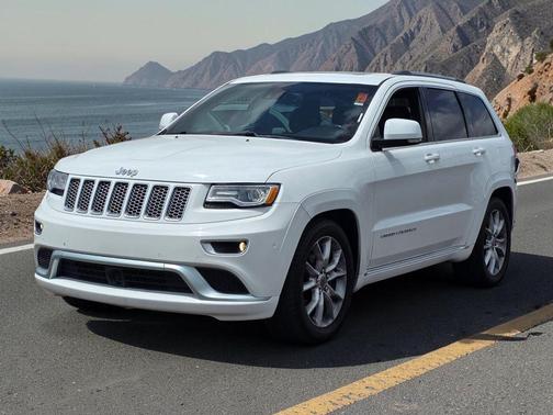 Bright White Clearcoat 2015 Jeep Grand Cherokee Summit
