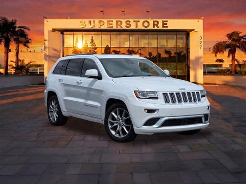 Bright White Clearcoat 2015 Jeep Grand Cherokee Summit