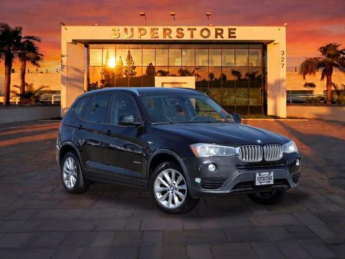 Black Sapphire Metallic 2015 BMW X3 xDrive28i