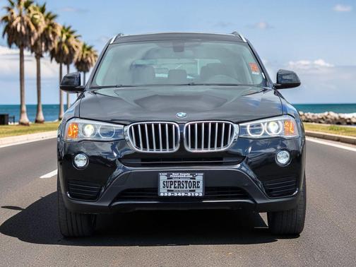 Black Sapphire Metallic 2015 BMW X3 xDrive28i
