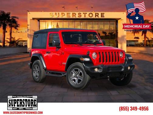 Firecracker Red Clearcoat 2021 Jeep Wrangler Sport S