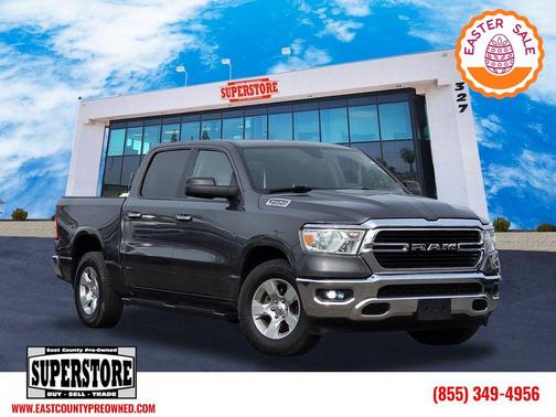 Granite Crystal Metallic Clearcoat 2019 RAM 1500 Big Horn