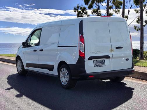 Frozen White 2018 Ford Transit Connect XL
