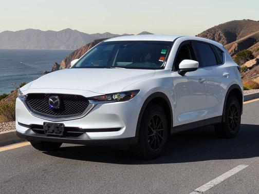 Snowflake White Pearl Mica 2021 Mazda CX-5 Sport