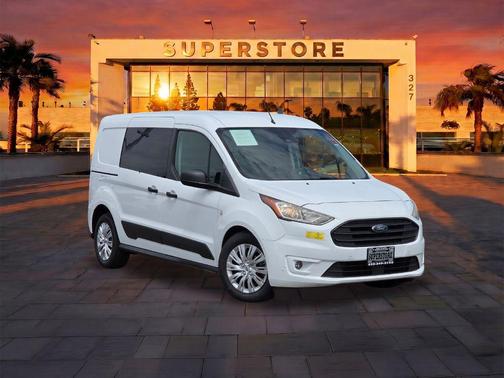 Frozen White 2019 Ford Transit Connect XLT