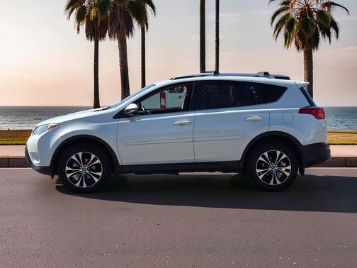 Blizzard Pearl 2015 Toyota RAV4 Limited