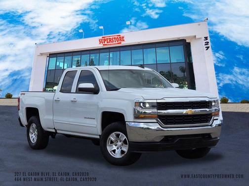 Summit White 2019 Chevrolet Silverado 1500 1LT