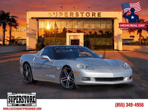 Machine Silver Metallic 2005 Chevrolet Corvette Base