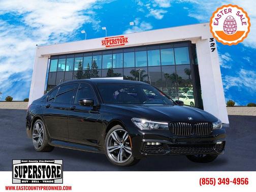 Black Sapphire Metallic 2019 BMW 740 740i