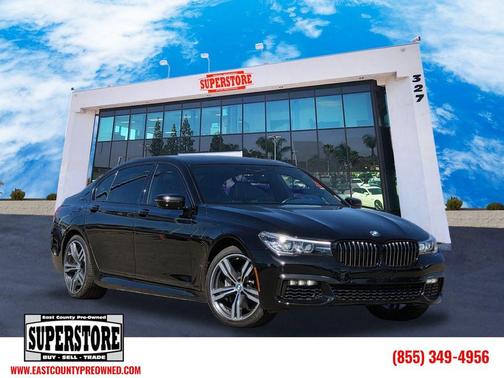Black Sapphire Metallic 2019 BMW 740 740i