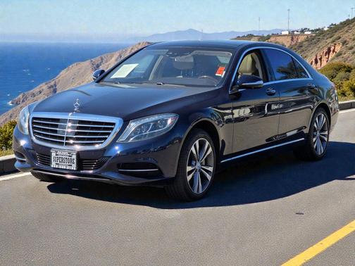 Blue 2014 Mercedes-Benz S-Class Sedan