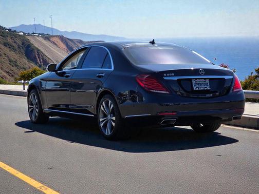Blue 2014 Mercedes-Benz S-Class Sedan