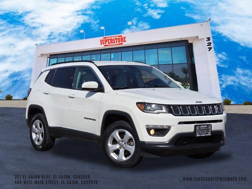 White Clearcoat 2018 Jeep Compass Latitude