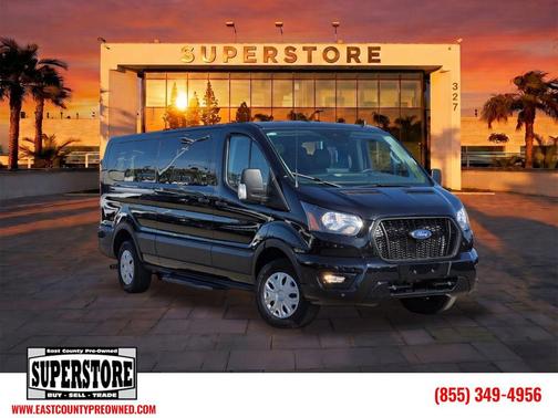 Agate Black 2024 Ford Transit-350 XLT