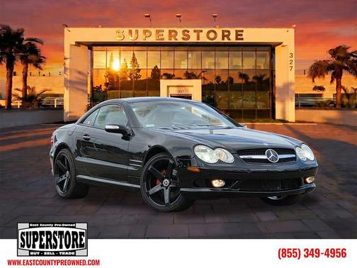 Black 2004 Mercedes-Benz SL-Class